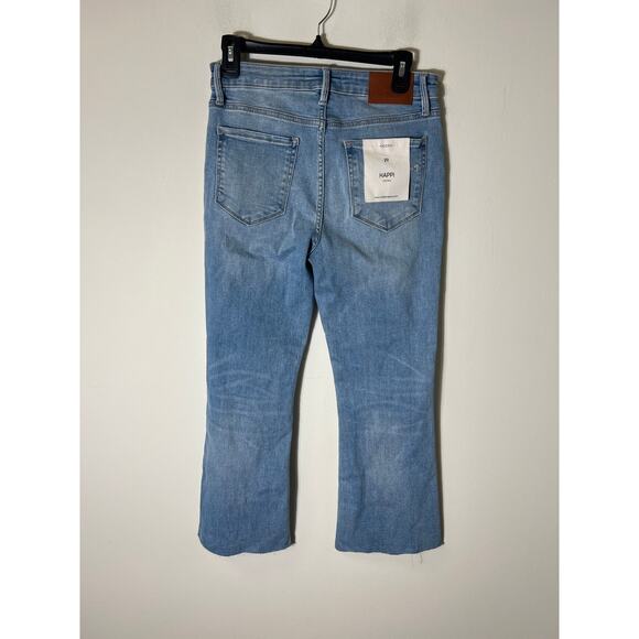 NWT Hidden Los Angeles Happi Crop Flare Jeans Sz 29 - Picture 2 of 3